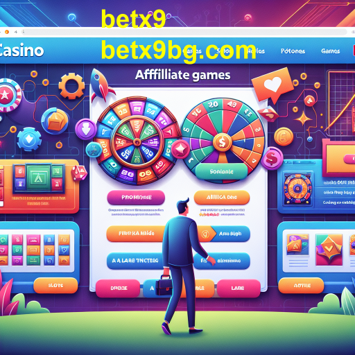 Explorando a Categoria de Jogos 'Afiliados' no Betx9